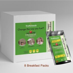 Ceylon Cinnamon & Apple Oatmeal  85g x 8 packs